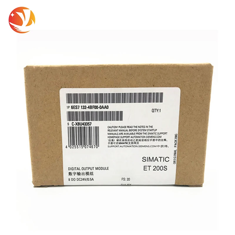 Gold Seller  6ES7132-4BF00-0AA0  ET200S  Series  PLC Controller New Original Warehouse Stock 6ES7 132-4BF00-0AA0