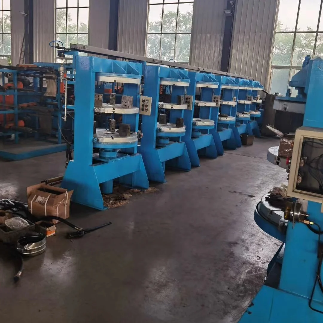 manual solid tyre press machine