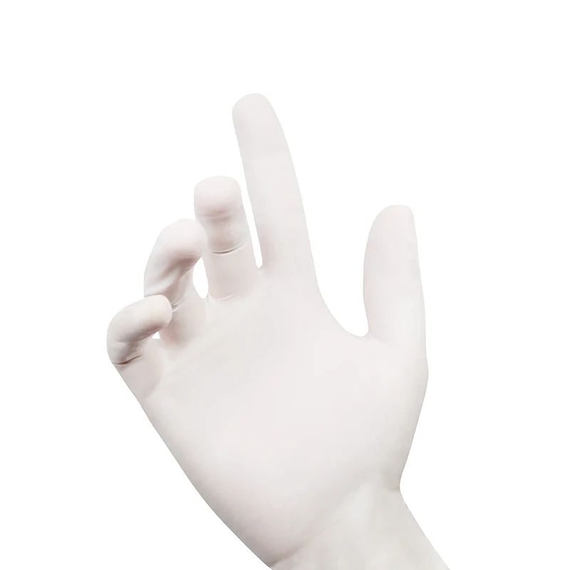 white color nitrile synthetic gloves Nitrile Gloves Manufacturers Disposable Waterproof Nitrile Gloves Powder Free