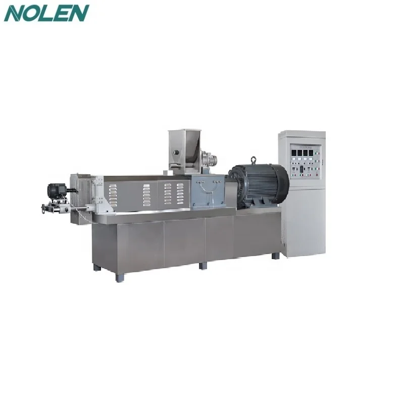 
Puff snacks extruder bread crumb panko production line food making machine 
