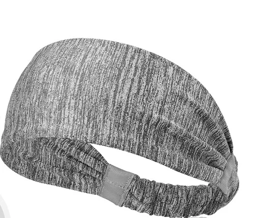 Wholesale Custom Sweatbands Nylon Yoga Headband Sweatband Headband For Fitness