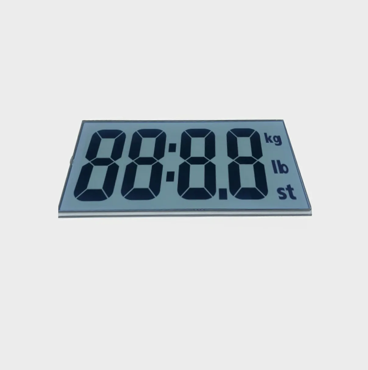lcd for weighing scales calculator  Monochrome Alphanumeric Transmissive Adhesive Display Transparent Digital Lcd Big Screen