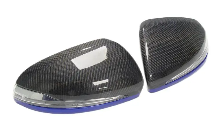 GAO Parts Carbon Fiber Replacement Mirror Housing Cover For Benz C E S CLS GLC GLA GLB Class W205