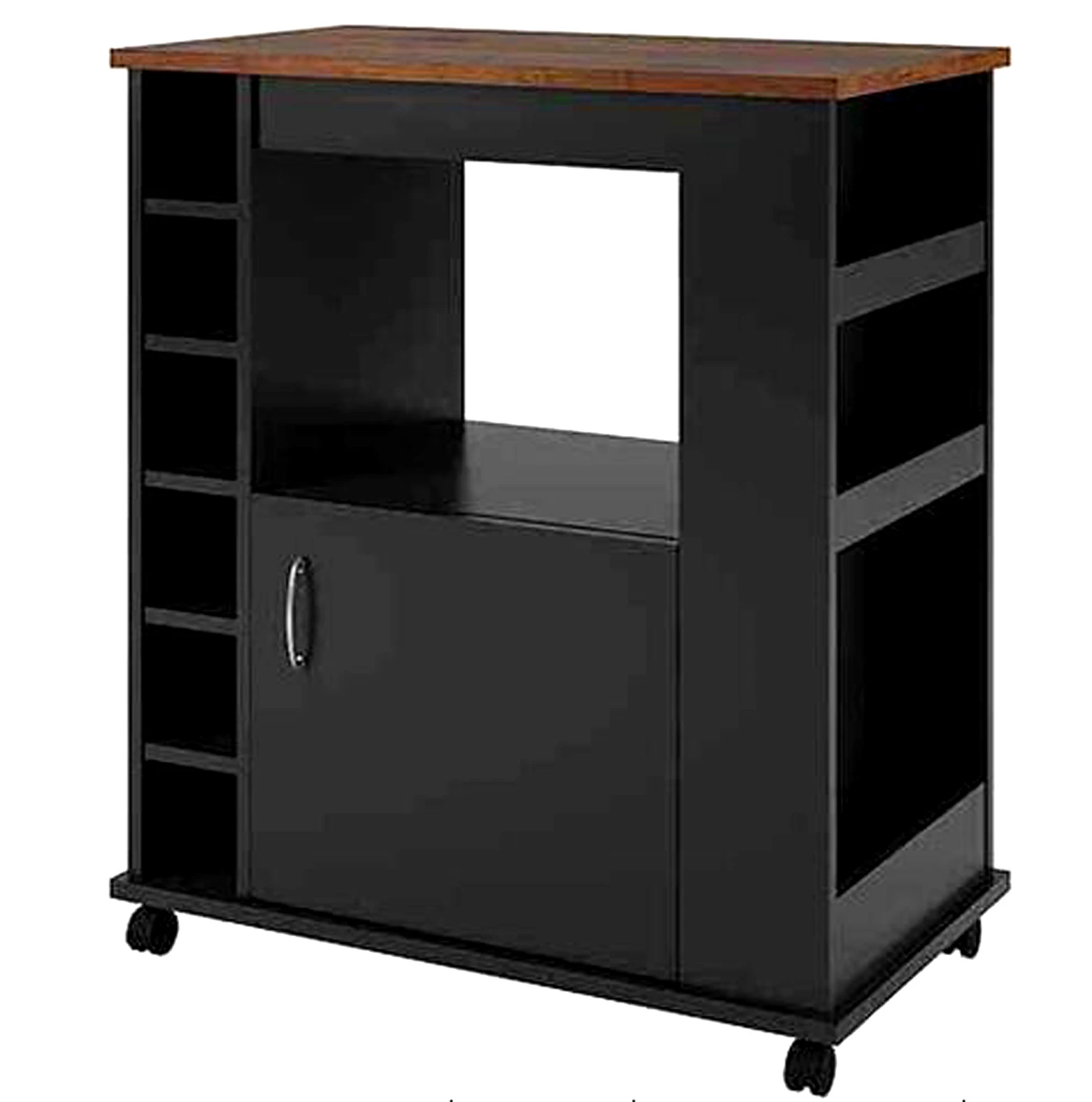 Top quality Chinese manufacturer MDF nice Kitchen Beverage Cart