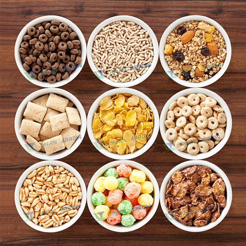 Corn flakes machinery/Breakfast cereal snacks machine/corn flakes machine price