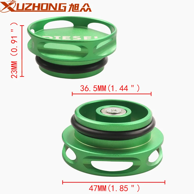 Car modified car 13-18 fuel tank cap suitable for Dodge Ram diesel cap aluminum alloy oil cap