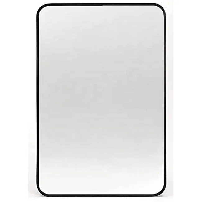 Заводская поставка, металлическое зеркало с рамкой, черные, золотые, серебряные, алюминиевые зеркала с рамкой, настенные зеркала и длинные зеркала