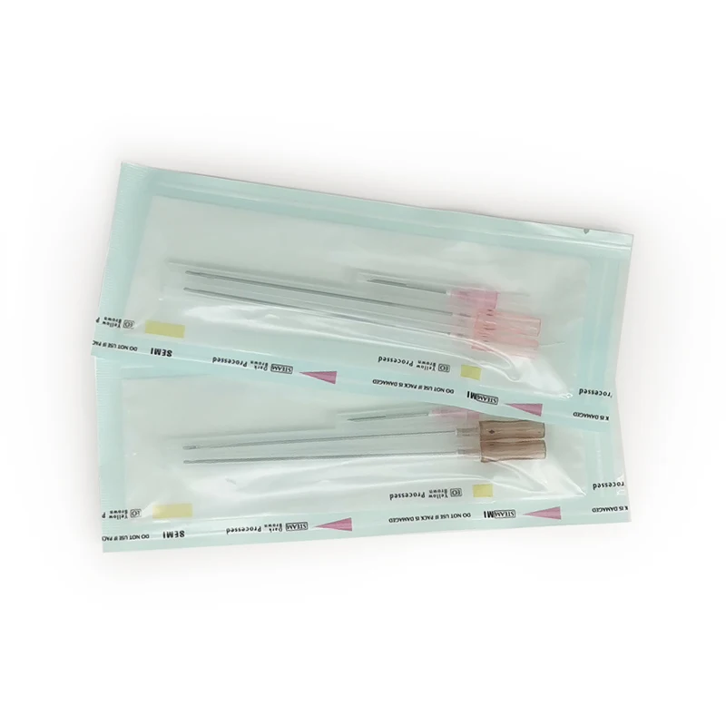 Half L Blunt Cannula Pdo Thread 19g 21g Nose Cog Pdo Nose Thread Lifting