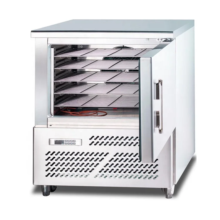 commercial 5 Trays  Chiller Fast Freezing Small Blast Freezer For Sale -45 degree blast chiller