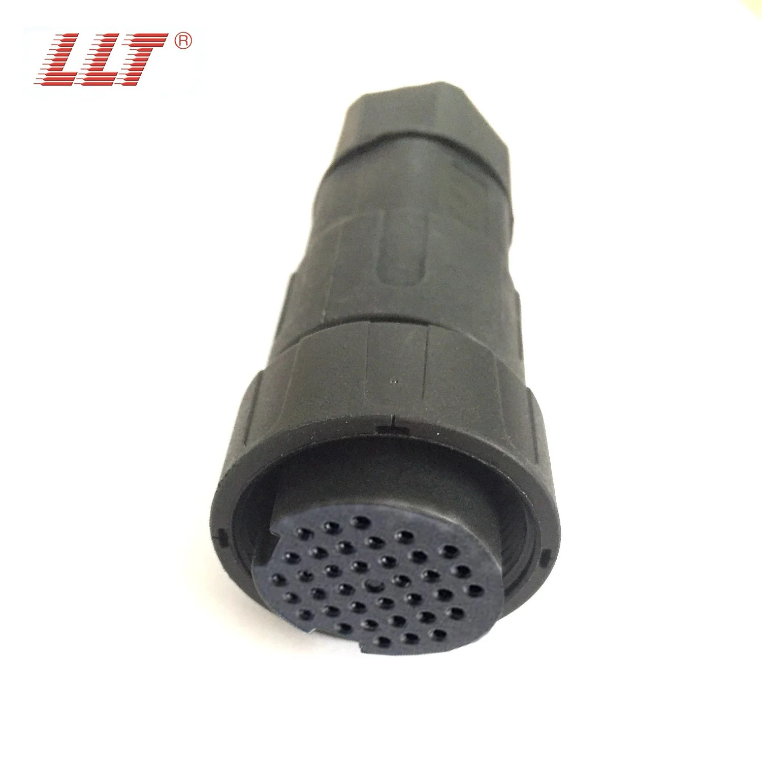 auto electrical 36pin signal Plug Socket  Male Female plastic solder  multiply pin connector