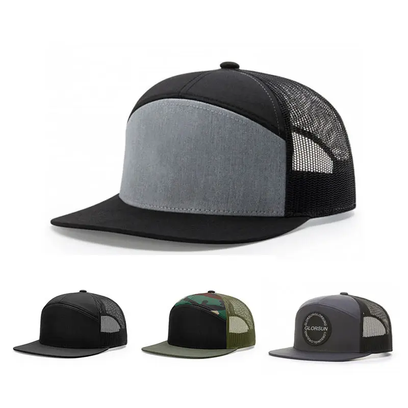 High Quality  Cheap Outdoor Polyester Baseball Caps with Embroidery Snapback Hats Sport and Golf Cap