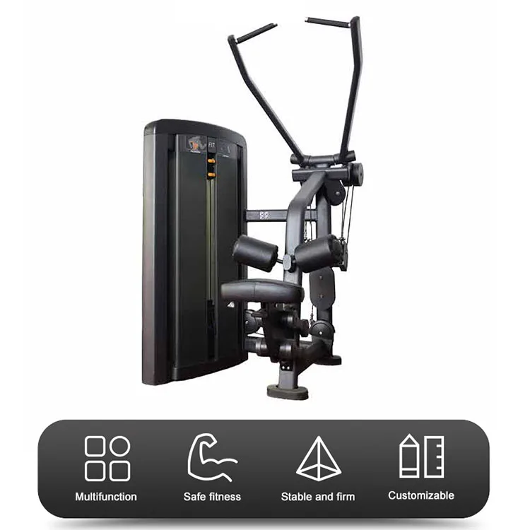 Popular Body Building Pin Loaded Sport Equipment Gym Exercise Machine Pull Down