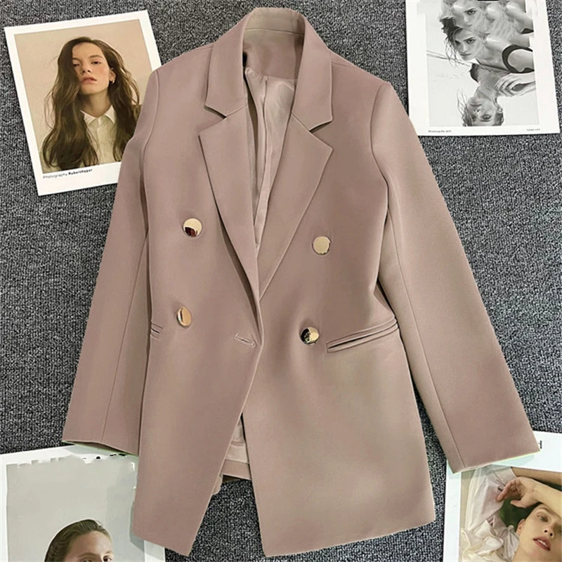 Spring Autumn Women Blazers Elegant Korean Casual Solid Suit Women Jacket New Fashion Female Coats Office Lady Clothes Outerwear