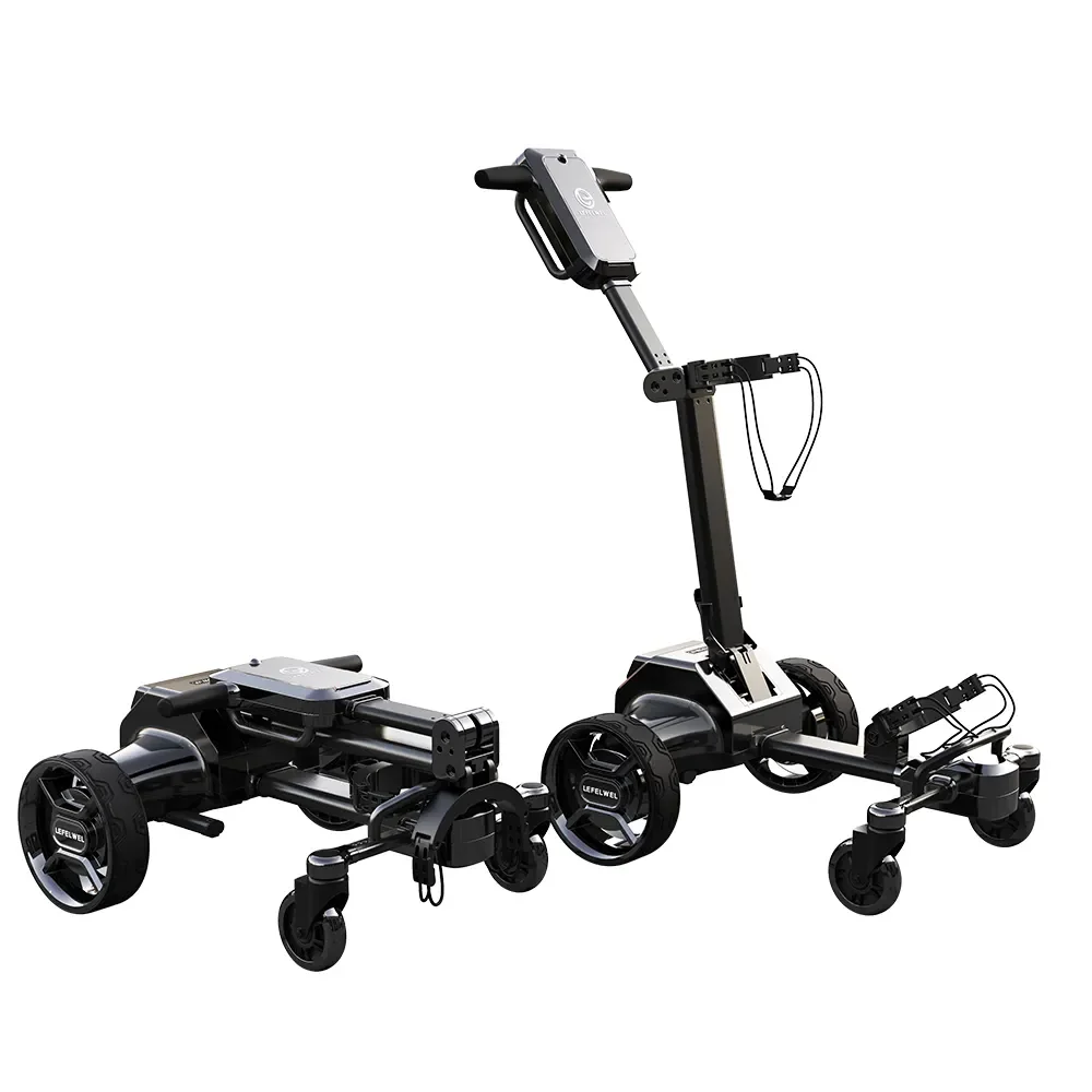 Factory direct sale 2-7km/h follow mode speed golf carts premium product auto-follow and cruise mode electric golf trolley