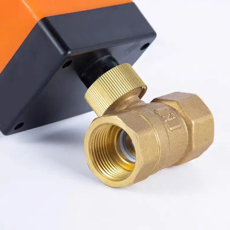 factory price high quality  brass 2-way electric 2 way ball valve