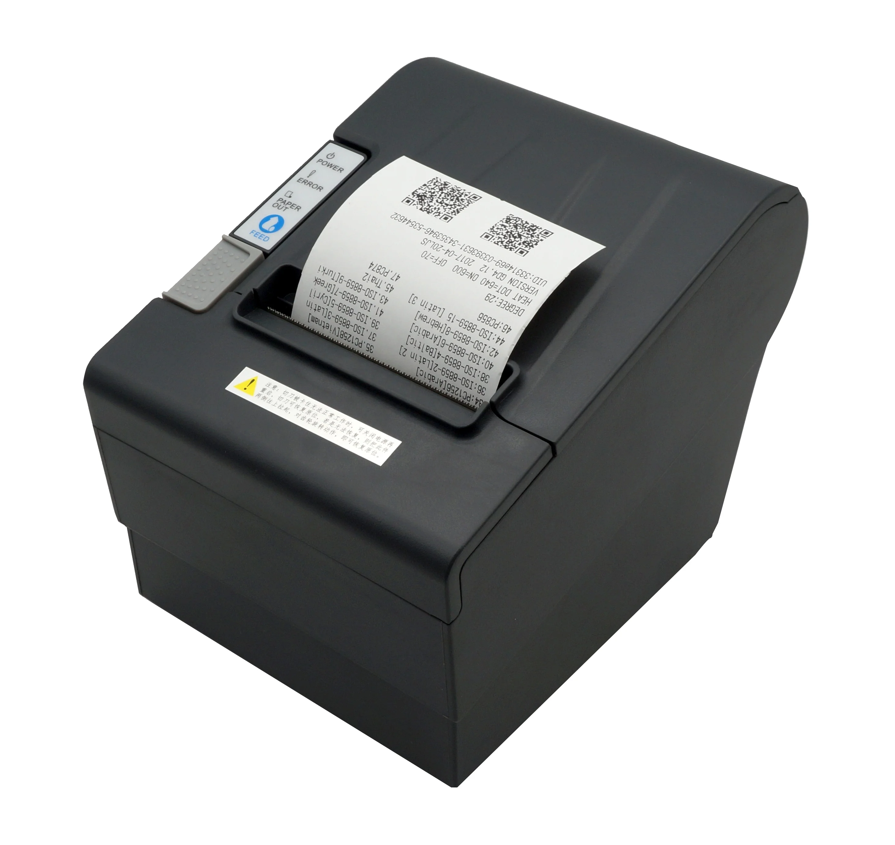 Thermal Transfer Printer Receipt Printer 80mm USB Black and White