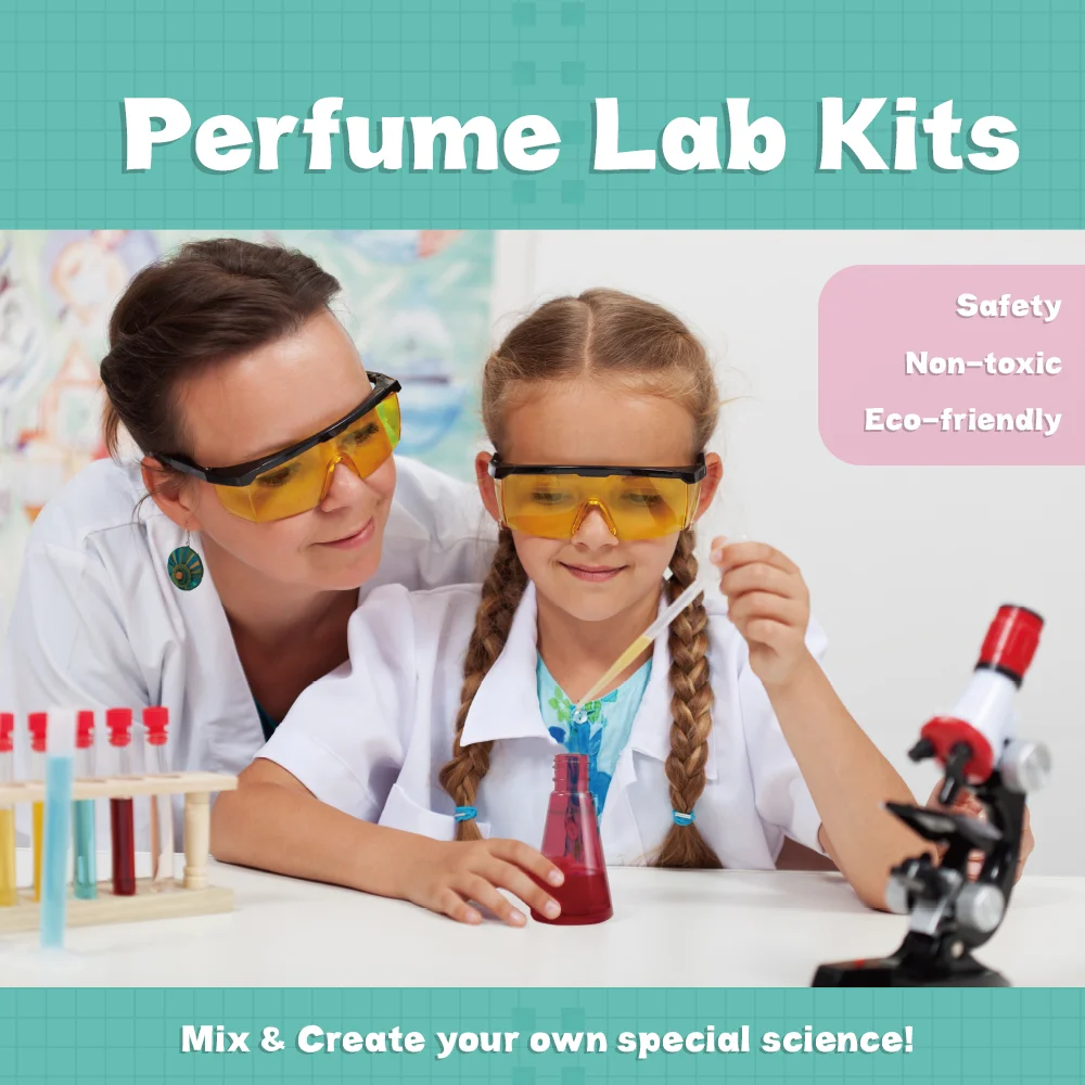 Perfume Making Lab Diy Science Kit Stem Learner Toy for Children 2023 New Products Educational Science Experiment