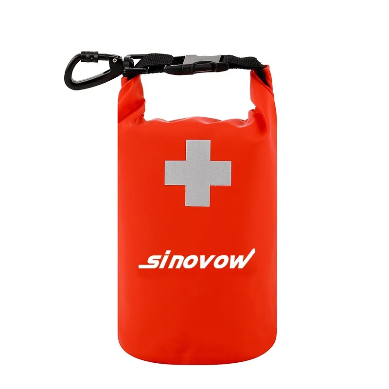 Sinovow Waterproof dry bag First Aid Kit Dry Bag Emergency Survival Supplies roll top dry bag For Boating Camping