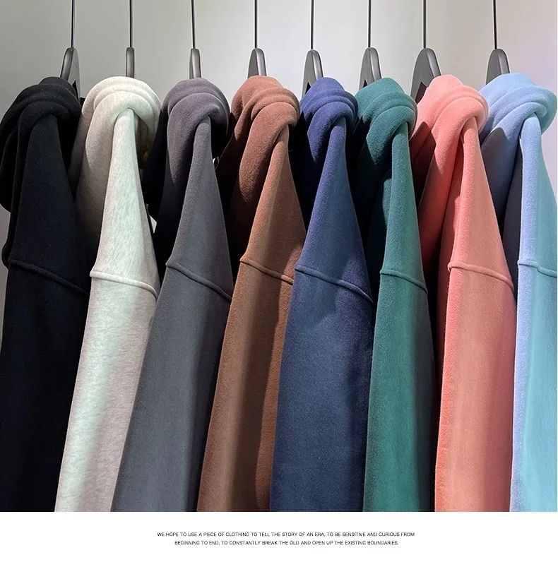 Full Zip Hoodies Heavyweight Blank High Quality Cotton Fleece Full Zip up Hoodie Custom Embroidered Hoodie Zip up