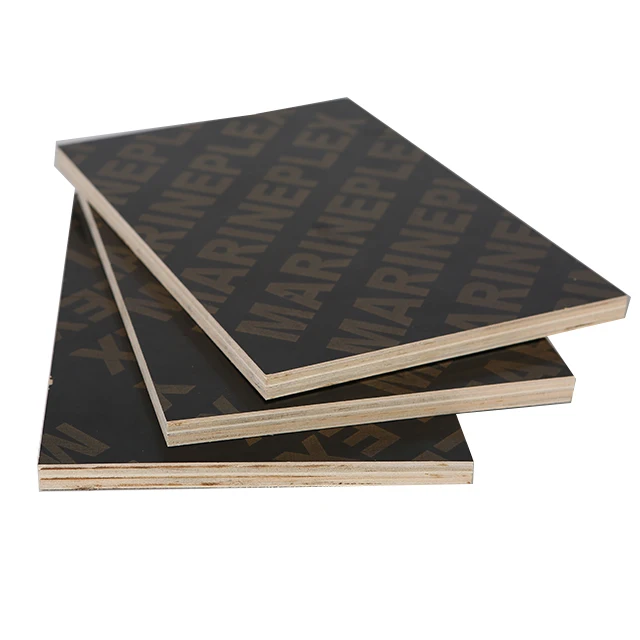 Premium quality Poplar Core L-KINGPLEX-18mm Standard Marine plywood/Film Faced Plywood for Construction