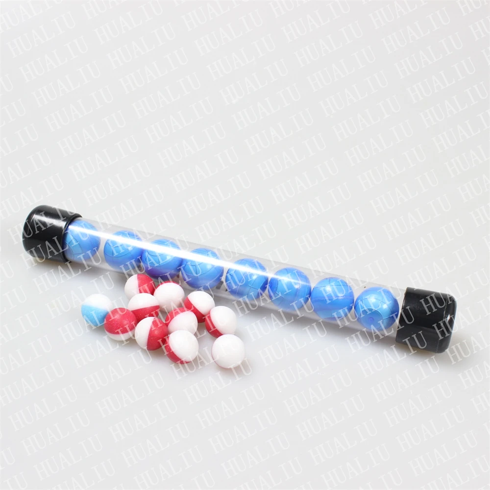 0.43 0.5 0.68 Cal Powder Ball Calcium Bentonite Fill-Powder Pellets 0.68 Colorful Powder Balls