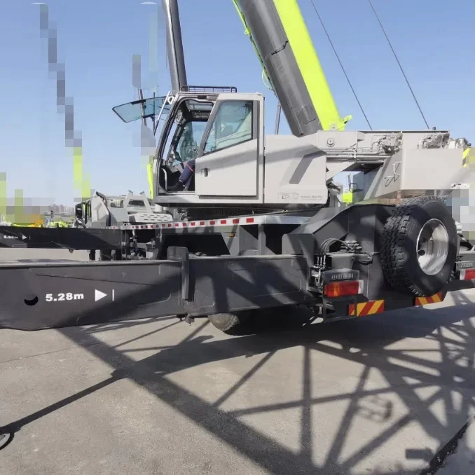 Second Hand 50 ton Zoomlion ZTC500V Truck Crane For Sale Used Zoomlion 50T Crane