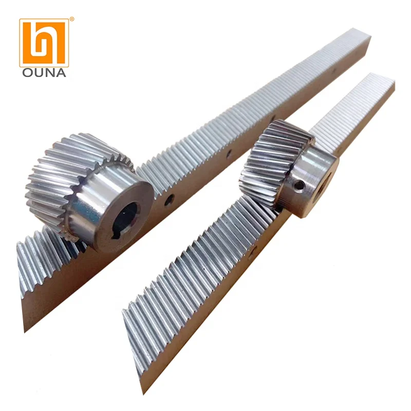 Industrial rack guide precision large gear matching standard straight tooth tooth strip transmission concave convex gear cylindr