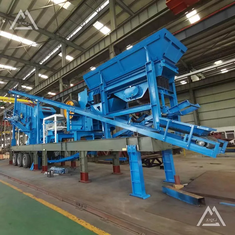 200tph Capacity Mining Quarry Granite Basalt Limestone Gravel Crushing Machine Price, Primary Concrete Rock Mobile Stone Crusher