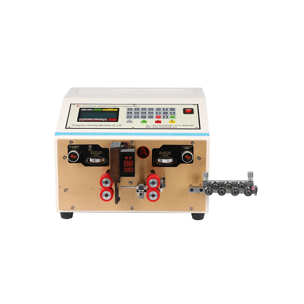 Высокое качество HC-515A 3 sqmm2 автоматическая машина для резки кабеля провода/медь зачистки