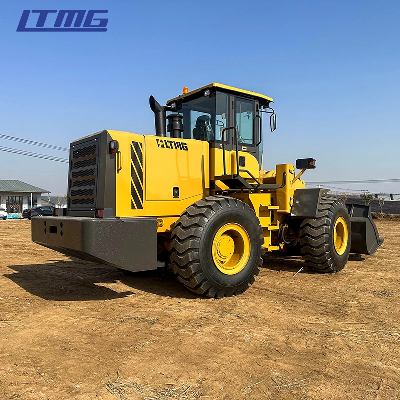 Liftsun machinery LT955 construction machinery bucket short wheelbase front end loaders 5ton wheel loader with EPA engine