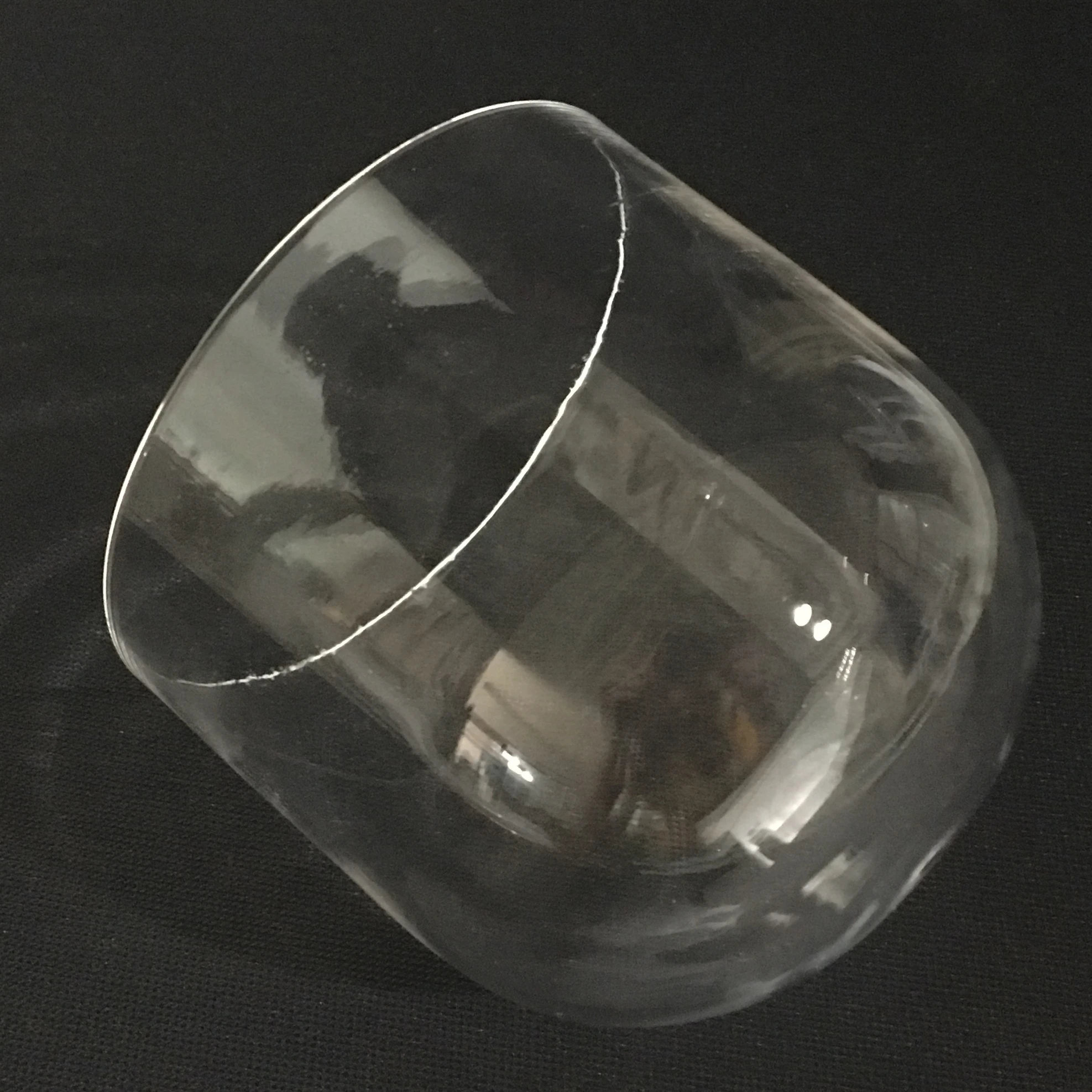 
Factory Directly Sale Clear fused Quartz Glass Crucible wholesale price 