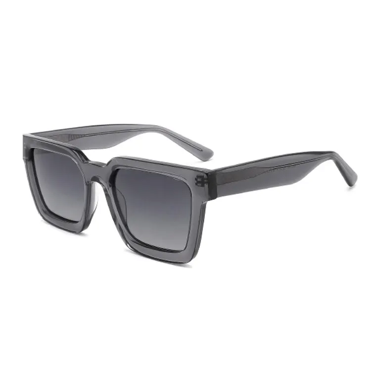 Fashion Luxury Premium Handmade Gafas De Sol Polarized Womens Acetate Tortoise Sunglasses
