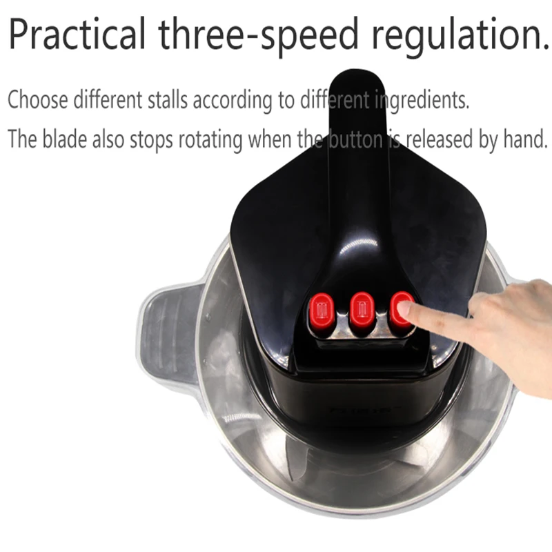 China Good Supplier High Quality Stainless Steel Meat Grinder Multifunctional Dumpling Stuffing Machine Cheap Garlic Crusher