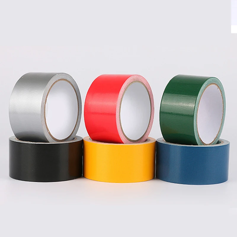 Hot Melt Seal Packing Silver Duct  Adhesive Cloth Tape Strength Adhesive Heavy Duty Industrial Waterproof Duct Tape