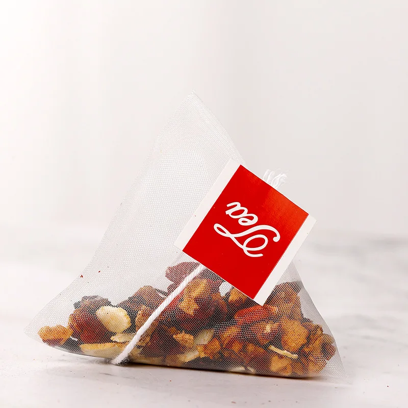 Ginseng berry tea 6g-Loose triangle bag tea health tea, nylon mesh cloth, tightly sealed