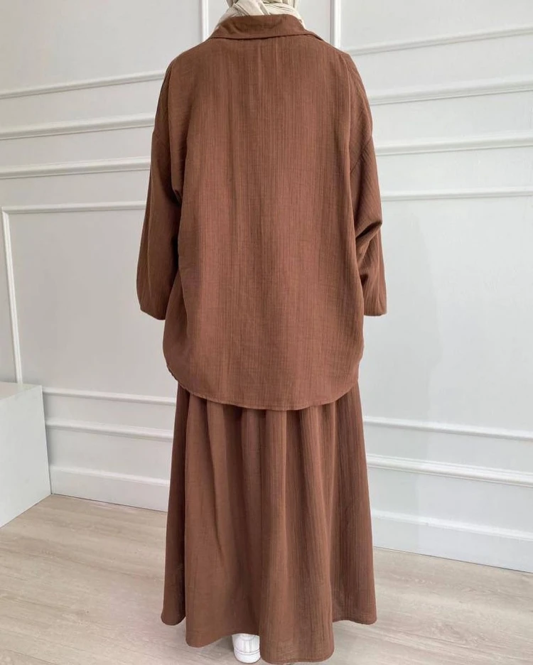 Muslim fashion casual suit