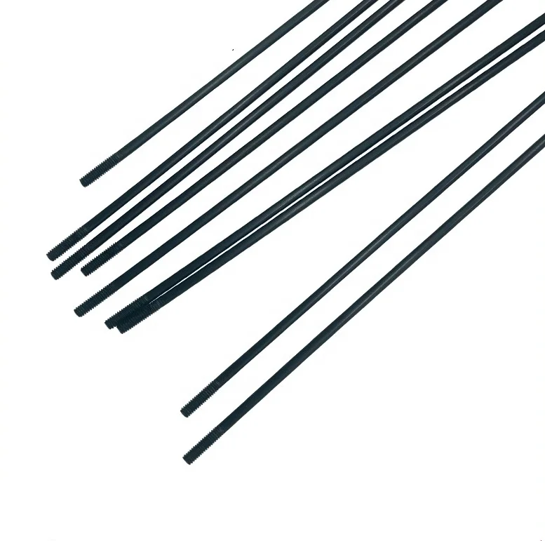 Mountain Bicycle Parts Straight 14G 45# Steel Spoke Black Bicycle Wire Rod Bike Spokes