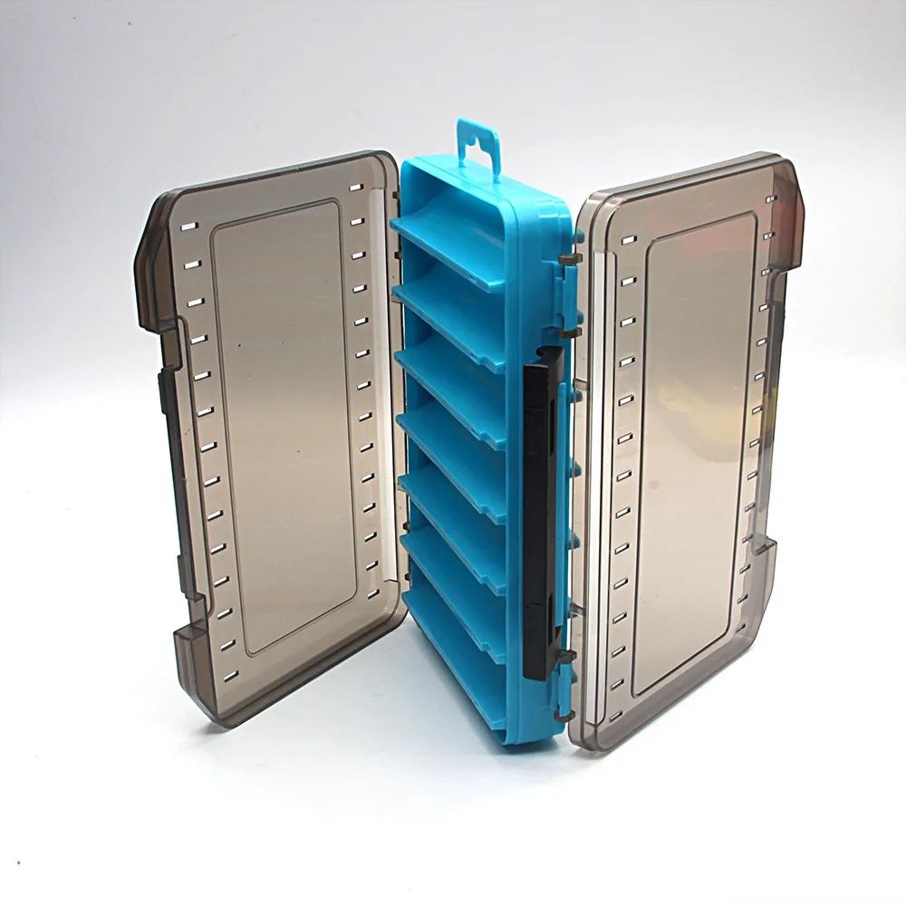 Manufacturer direct sales of double sided road sub box fishing gear accessories storage box and fishing tackle box