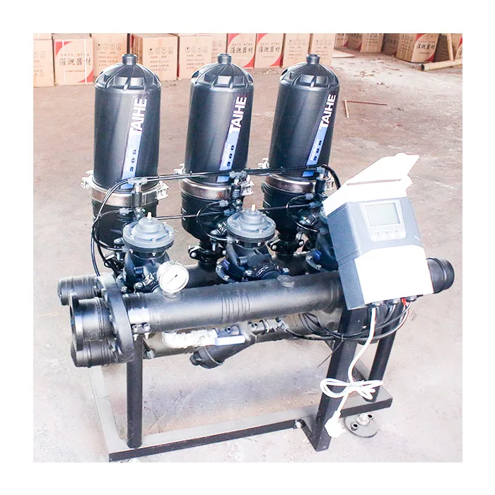 Agricultural irrigation system Automatic backwash Disc Filter Backwash Self-cleaning  Water Filter