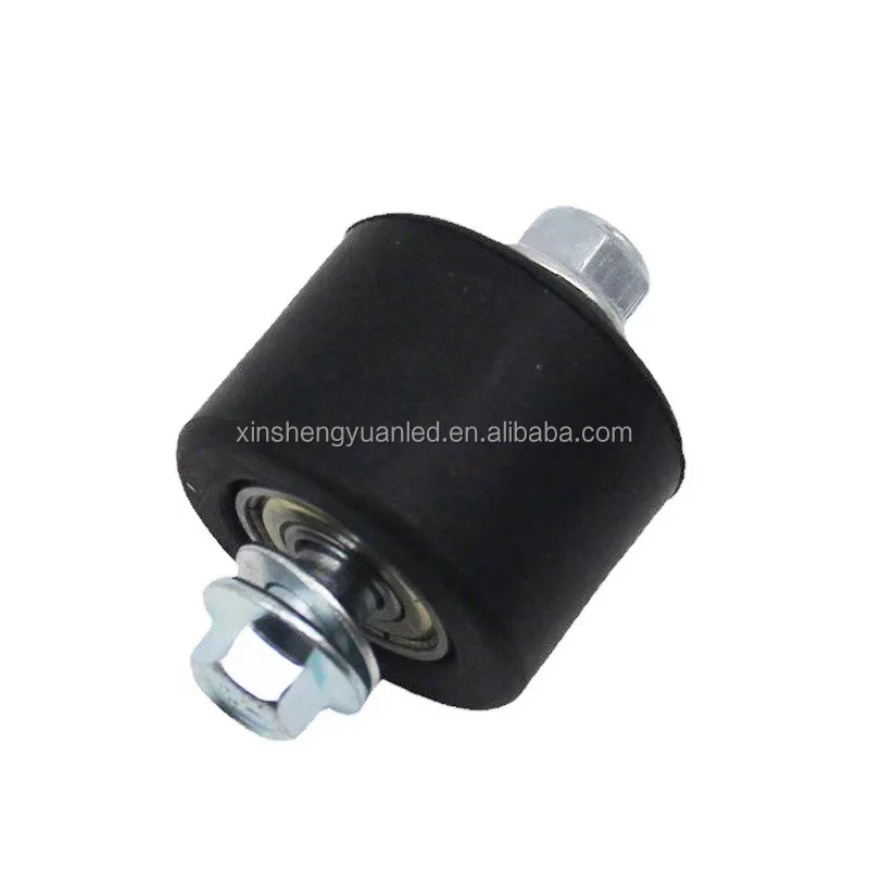 8mm Black Motorcycle Chain Roller Slider Tensioner Wheel Guide Plastic Metal Motorcycle Chain Guide for YFZ 350