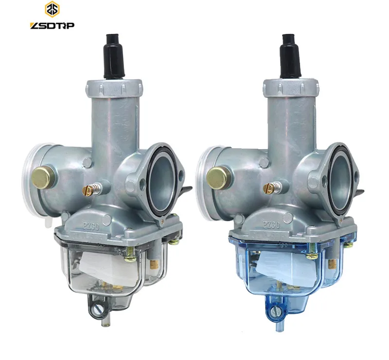 Motorcycle engine fuel system racing Carburetor Float Chamber for PZ26 PZ27 PZ30 PZ32 Strong plastic Light blue and light brown