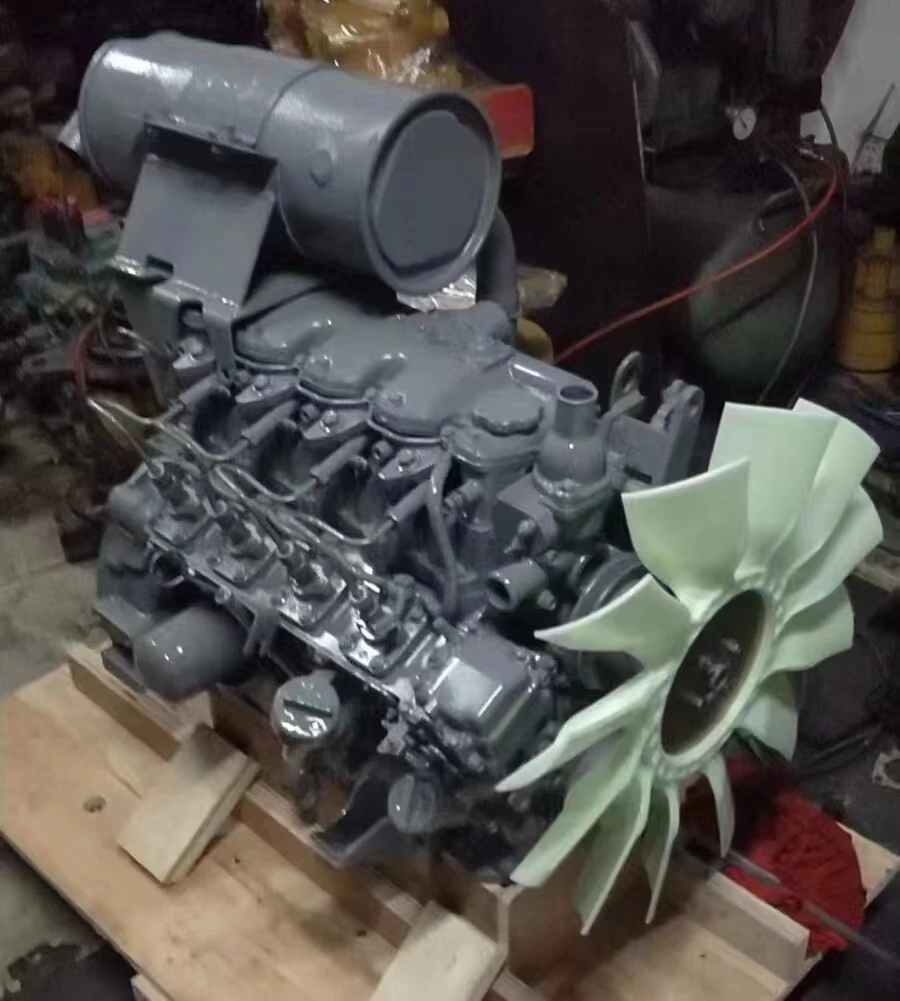 Excavator Complete Engine Assy 4LE1 4LE2 Engine Motor For ISUZU Diesel Engine