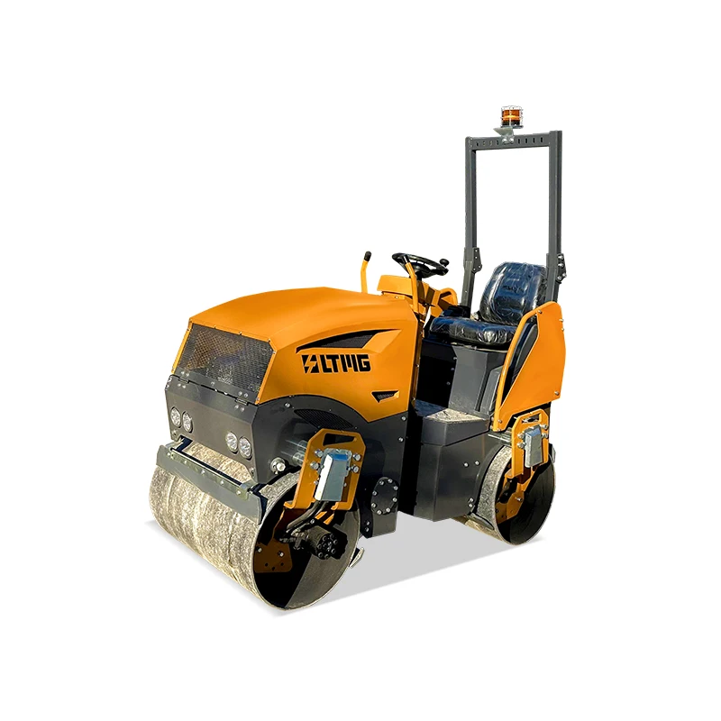 Small 2 Wheel Road Roller Compactor 3 ton 3000kg Vibratory Road Roller with Japan engine