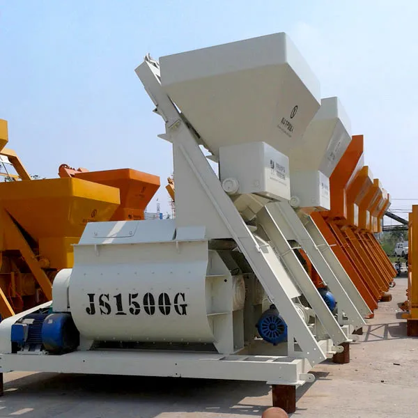 JS2000,120cub/hr,120m3/h Concrete Mixer,main Parts In Concrete Mixing Plant