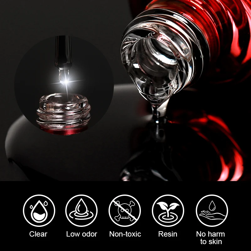AS Clear Blooming Gel 15ml UV LED Soak Off Nail Art Polish for Spreading Effect Marble Nail Polish Private Label Gel Paint