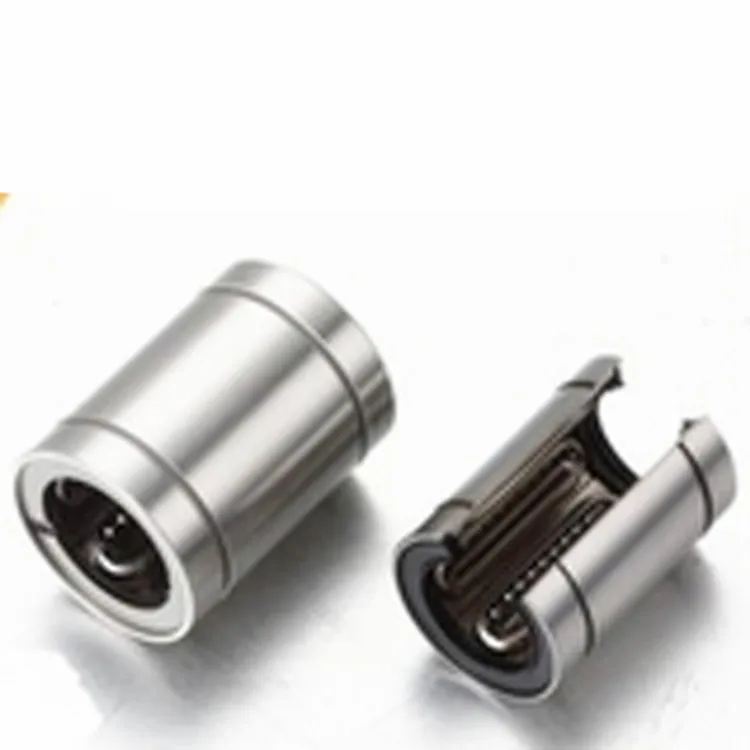 LME12UU LME12-UUOP Linear Open Motion Bushing Bearing with Rubber Seals 12x22x32mm for 3D Printer