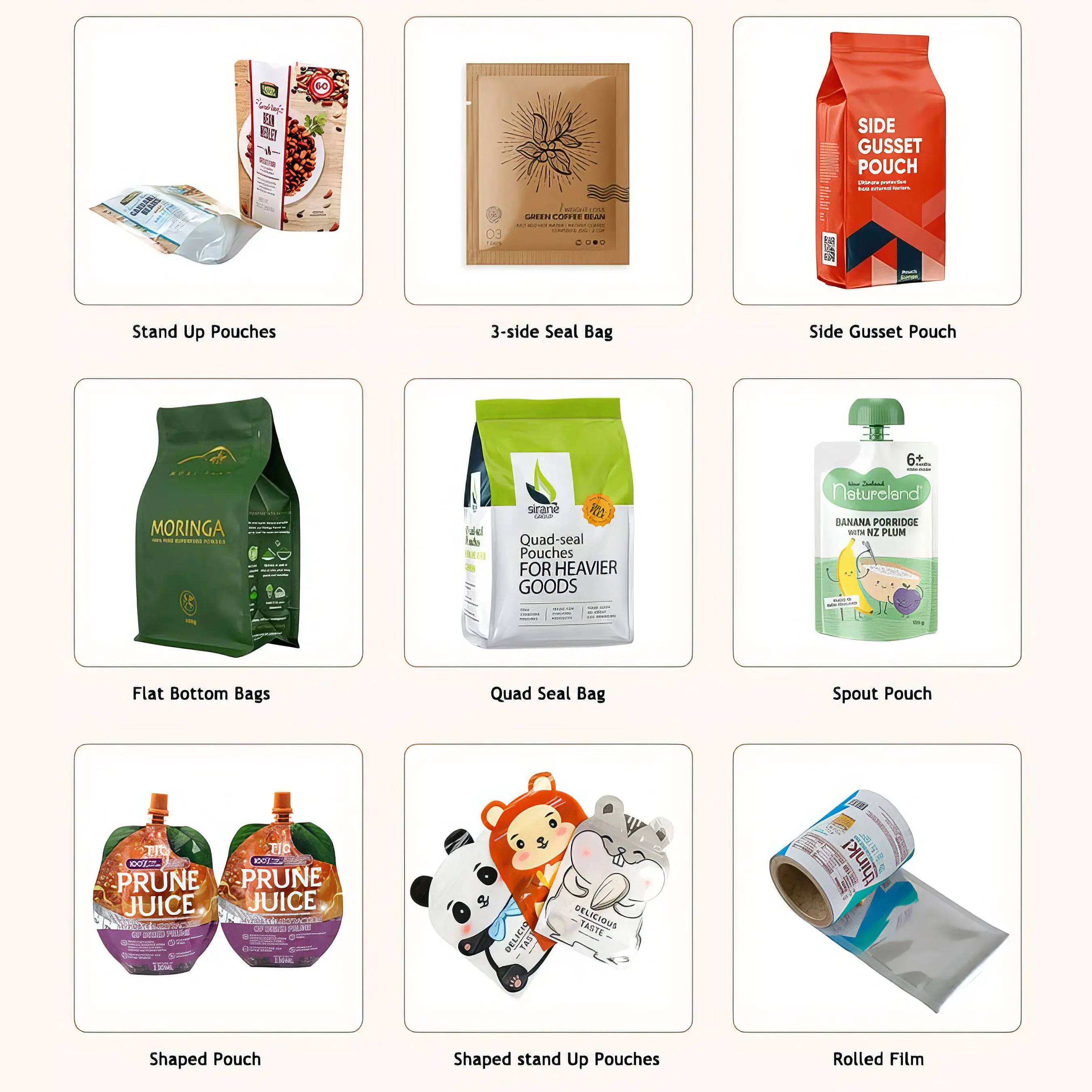 5 kg 50 kg 25lb Custom smell proof flat bottom  gusset cat dog pet food packaging mylar Pouch bag  5kg with zipper