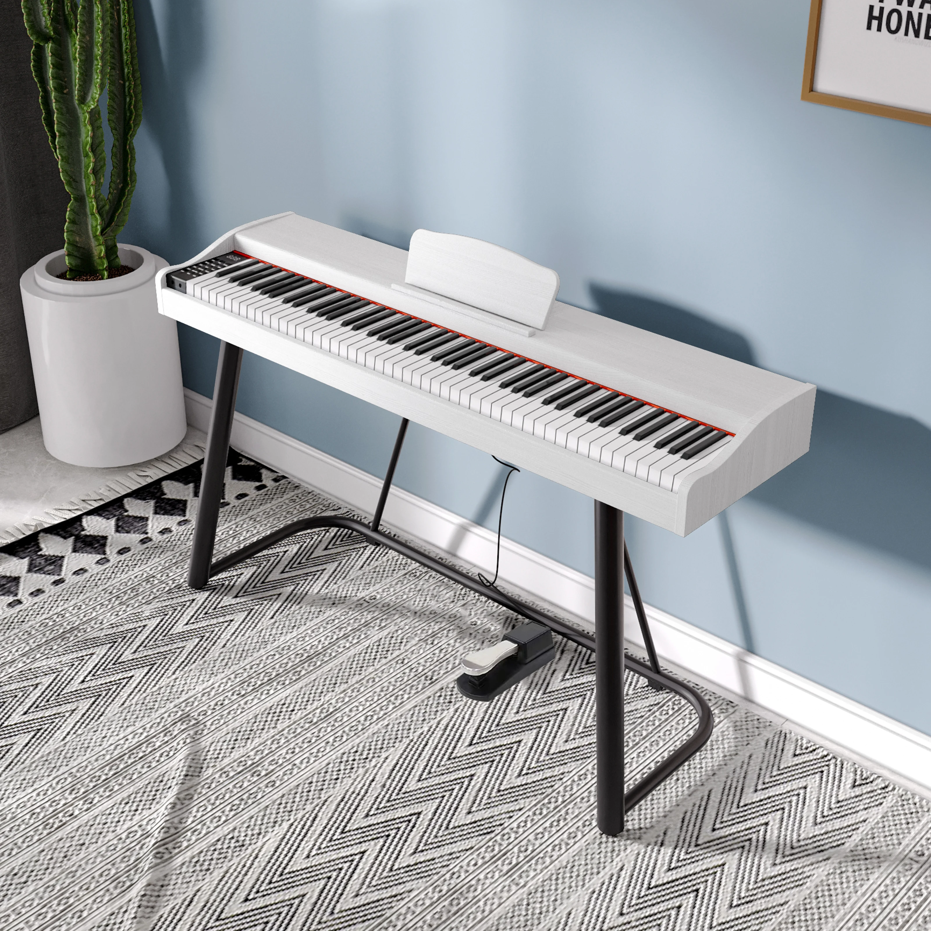 Клавиатура для пианино 88 клавиш музыкальная клавиатура