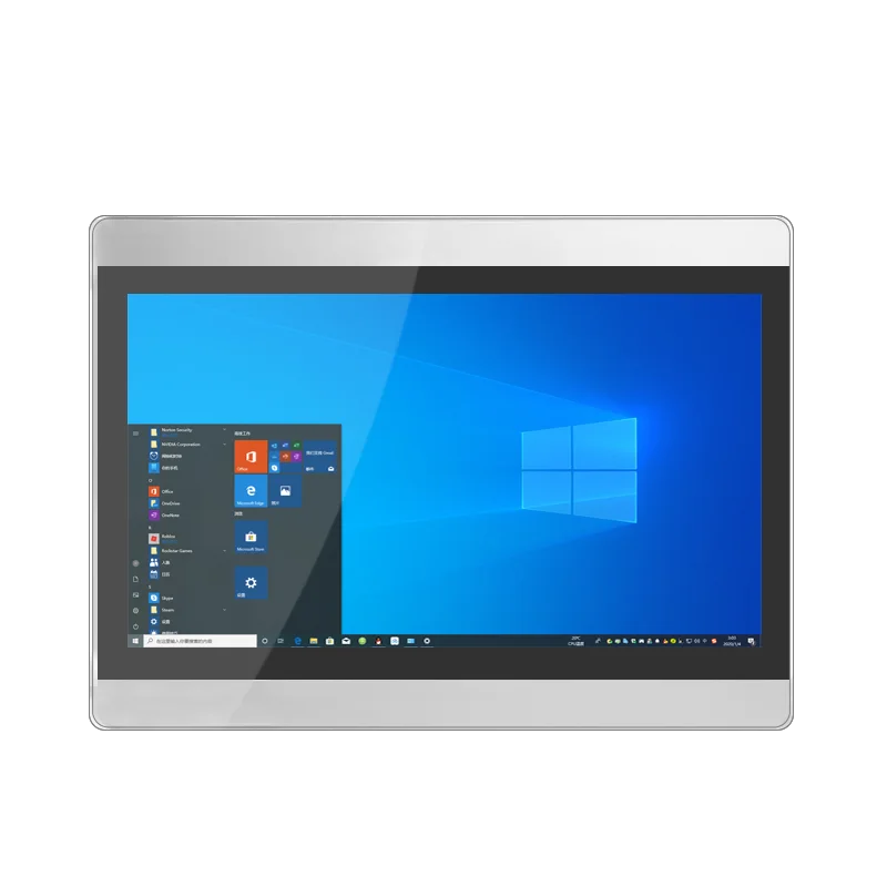 Factory OEM/ODM IP65 PC Front Panel Embedded Touch Screen Waterproof Industrial Panel PC