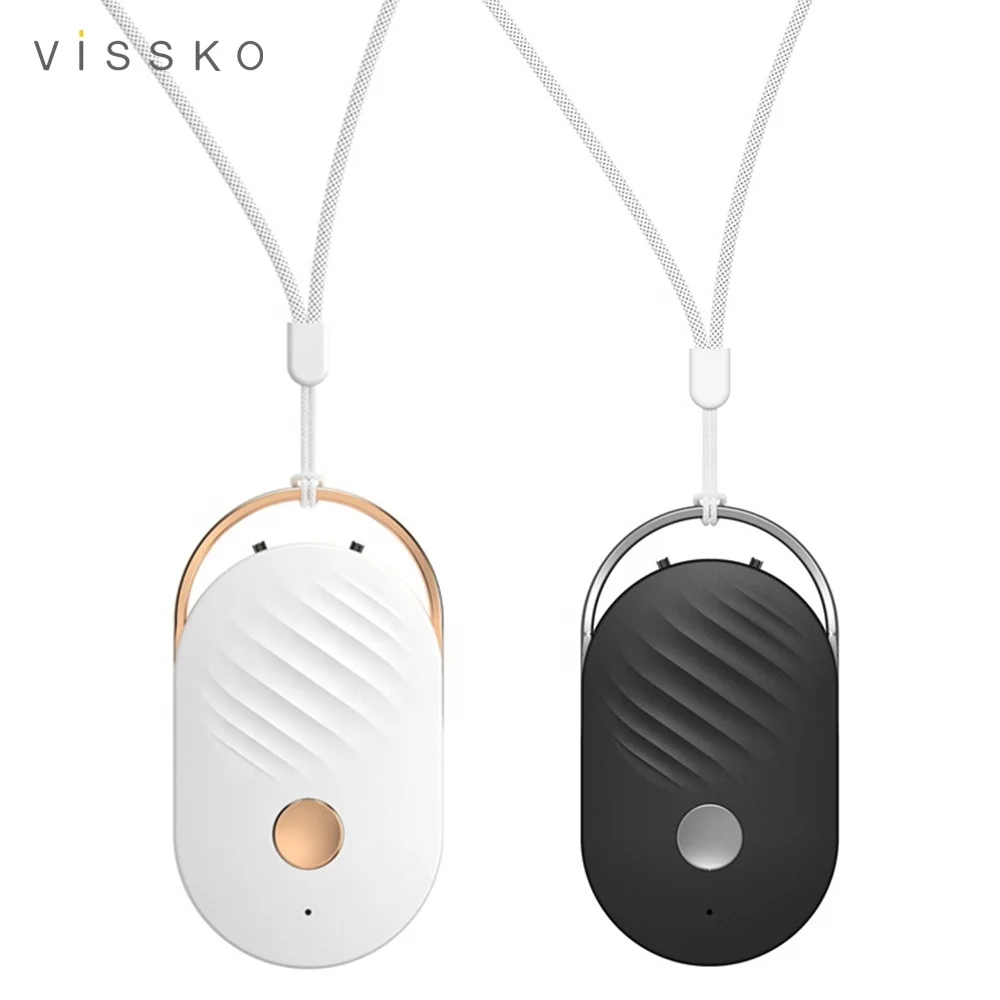 
2021 latest mini portable PM2.5 rechargeable hanging neck 200mAh negative ion purifier Air Cleaner Purifiers Ionizer 
